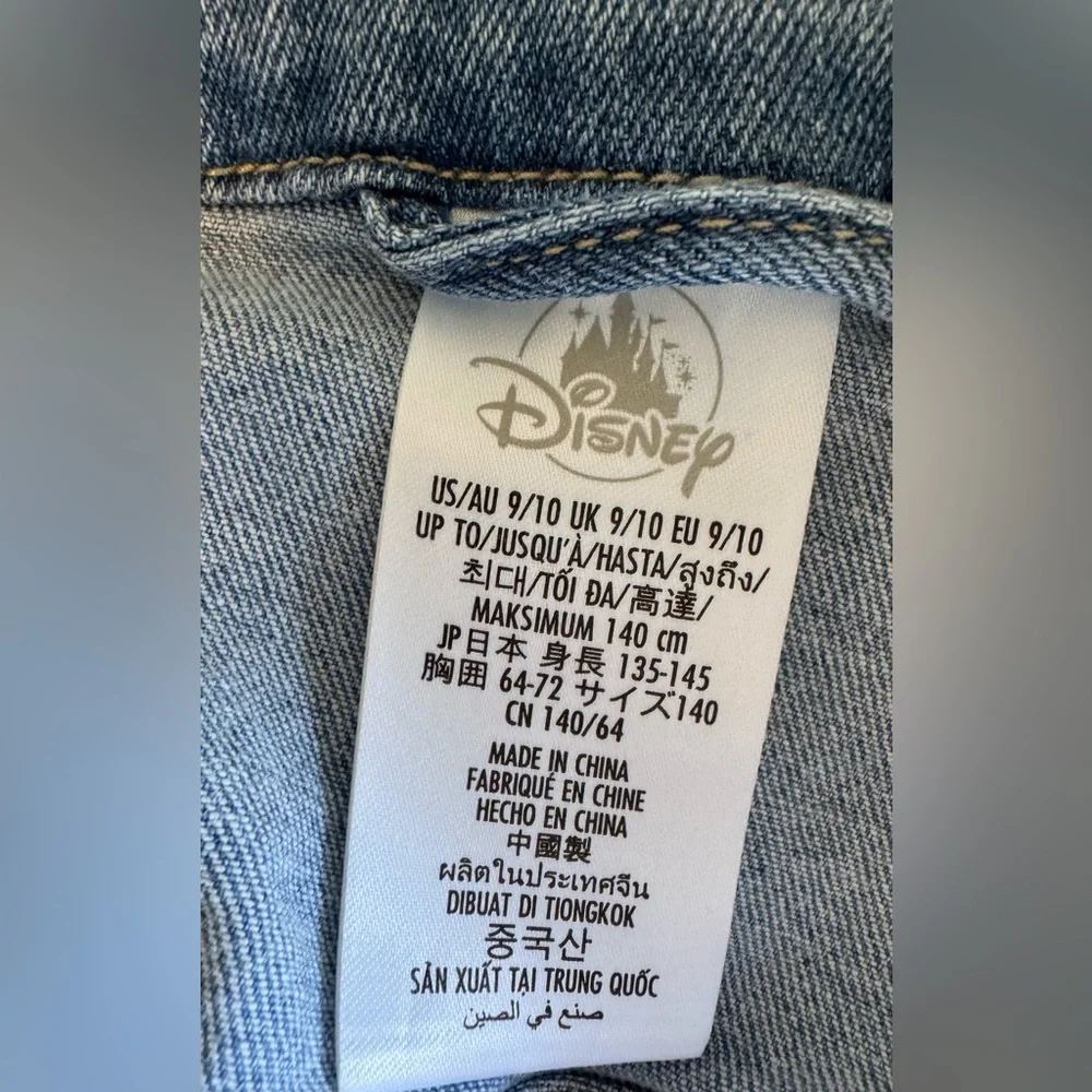 Disney Parks ily 4EVER Big Thunder Mountain Railroad Denim Jacket Girls 10